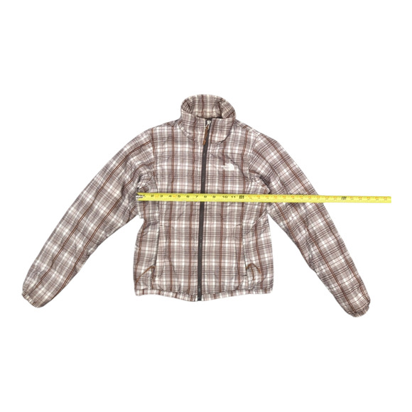 Women Jacket Coat The North Face Plaid Liner Puffer X-Small (Women's XS / TP) - Picture 8 of 11